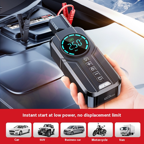 BoostQuik™ - Jump Starter, Tire Inflator & Power Bank