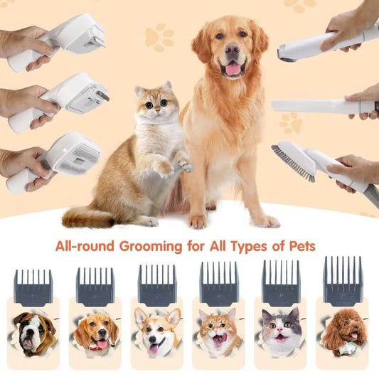 VacuGroom™ - Pet Hair Grooming Kit